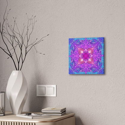 "Tranquil Twilight Mandala"- canvas