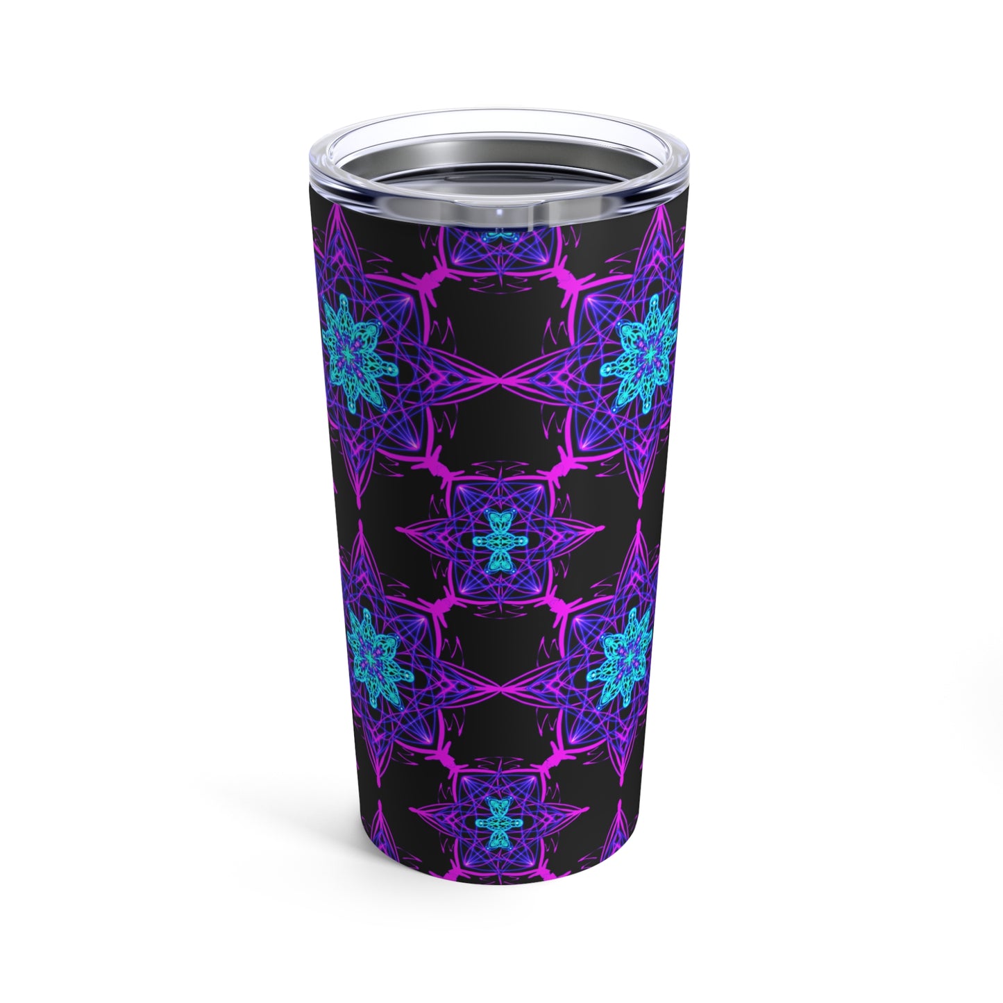 Twilight Bloom Mandala- Tumbler 20oz