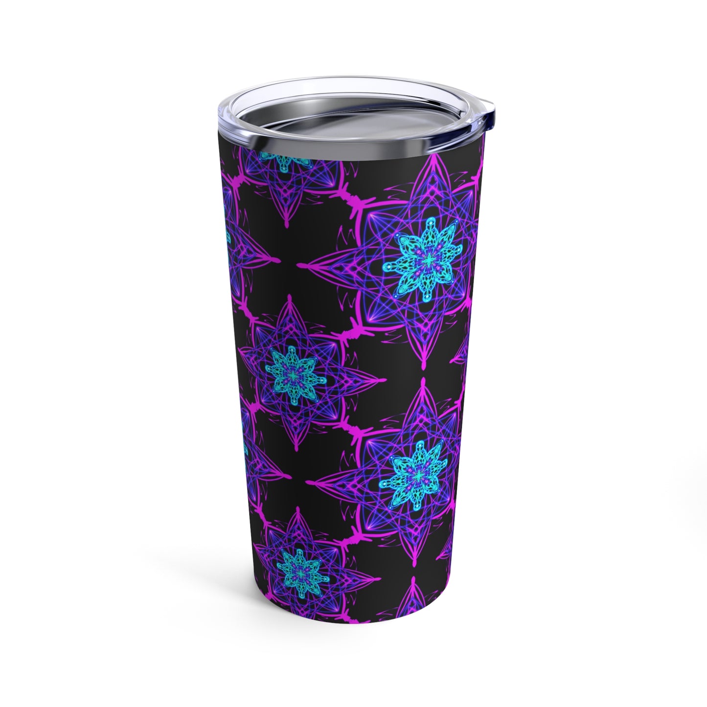 Twilight Bloom Mandala- Tumbler 20oz