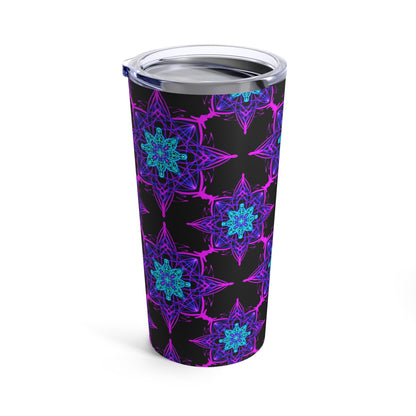 Twilight Bloom Mandala- Tumbler 20oz