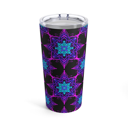 Twilight Bloom Mandala- Tumbler 20oz