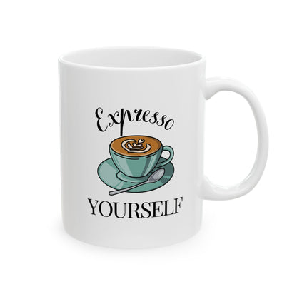 Expresso Yourself Mug, (11oz, 15oz)