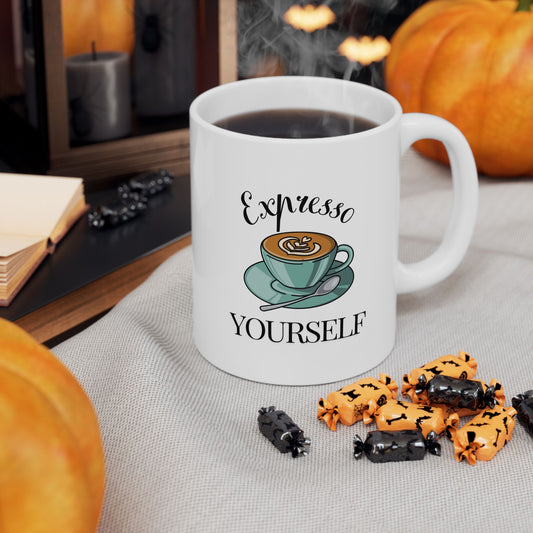 Expresso Yourself Mug, (11oz, 15oz)