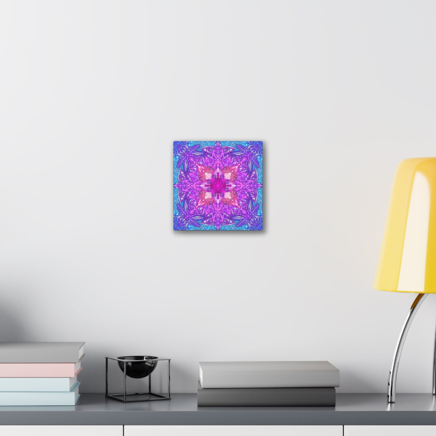 "Tranquil Twilight Mandala"- canvas