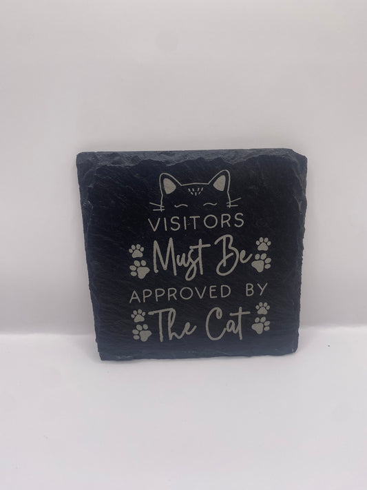 Feline Approval Required Coaster