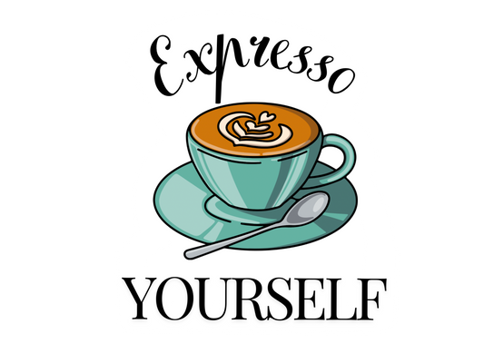 Expresso Yourself Sticker