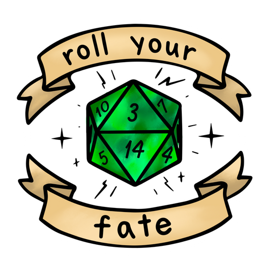 Roll Your Fate Stickers