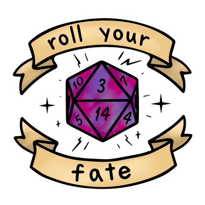 Roll Your Fate Stickers