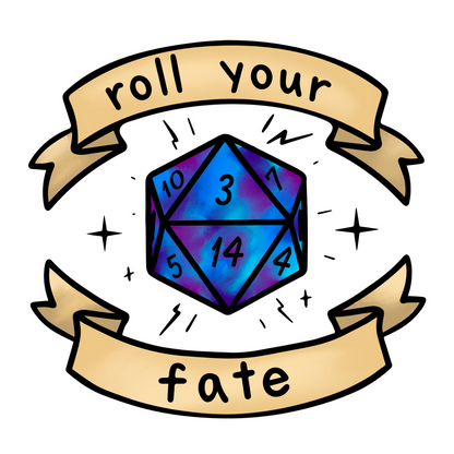 Roll Your Fate Stickers